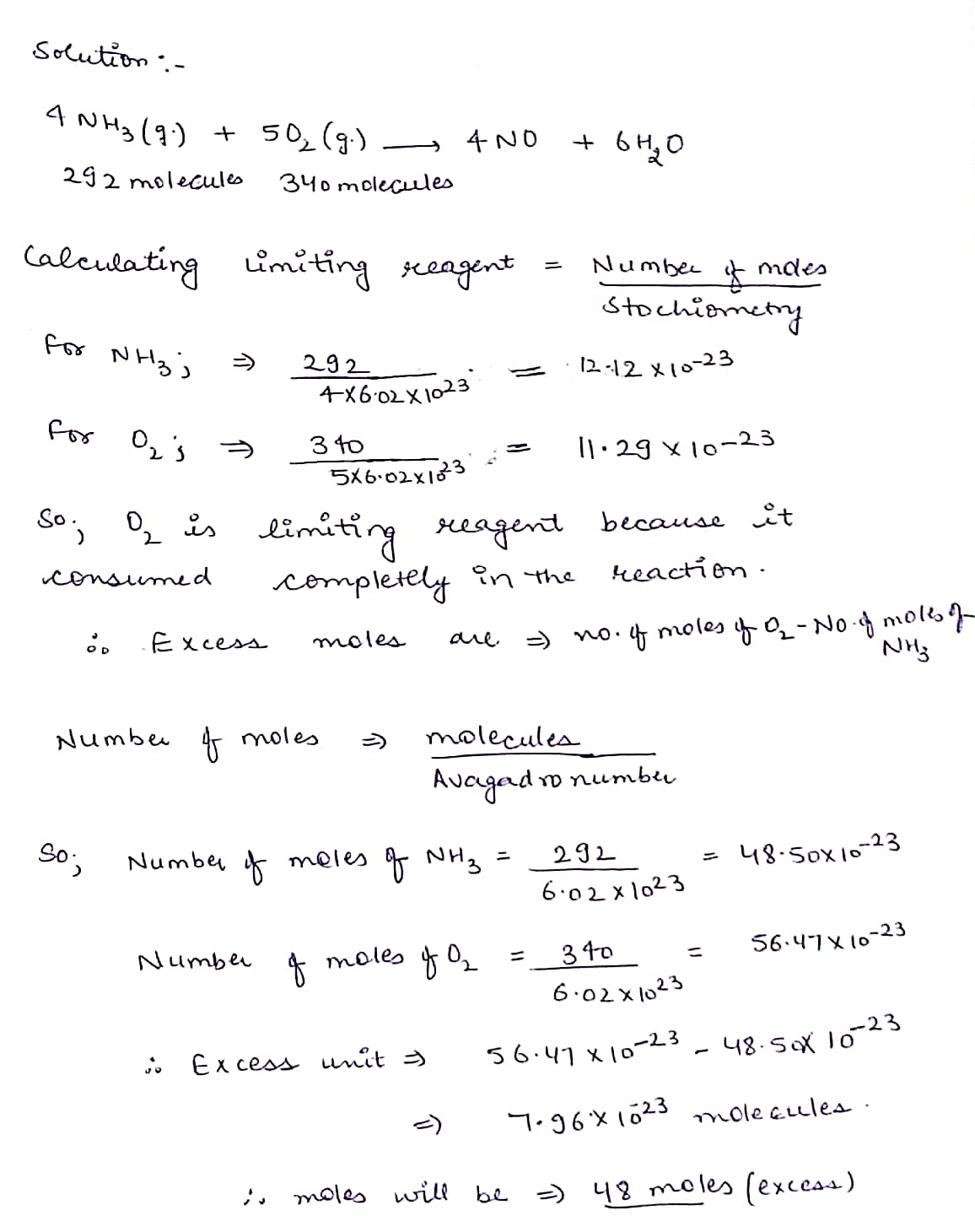 Chemistry homework question answer, step 2, image 1